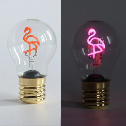 Rechargeable custom light bulb.